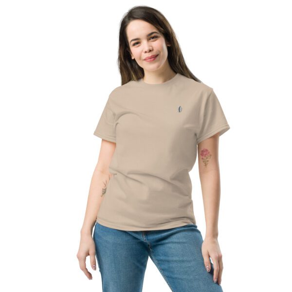 🐚 Salty Soul – Unisex T-Shirt mit gestickter Kaurimuschel – Bild 9