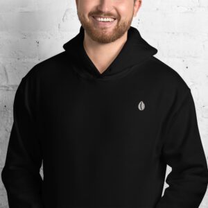 🐚 Salty Soul – Unisex Kapuzenpullover mit gestickter Kaurimuschel