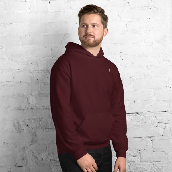 🐚 Salty Soul – Unisex Kapuzenpullover mit gestickter Kaurimuschel – Bild 4