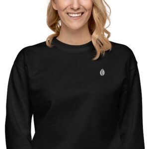 🐚 Salty Soul – Unisex Sweatshirt mit gestickter Kaurimuschel
