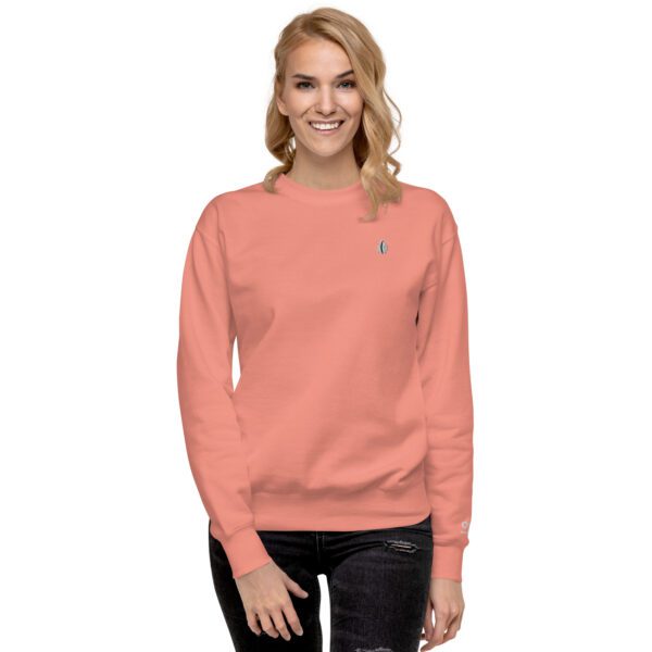 🐚 Salty Soul – Unisex Sweatshirt mit gestickter Kaurimuschel – Bild 8